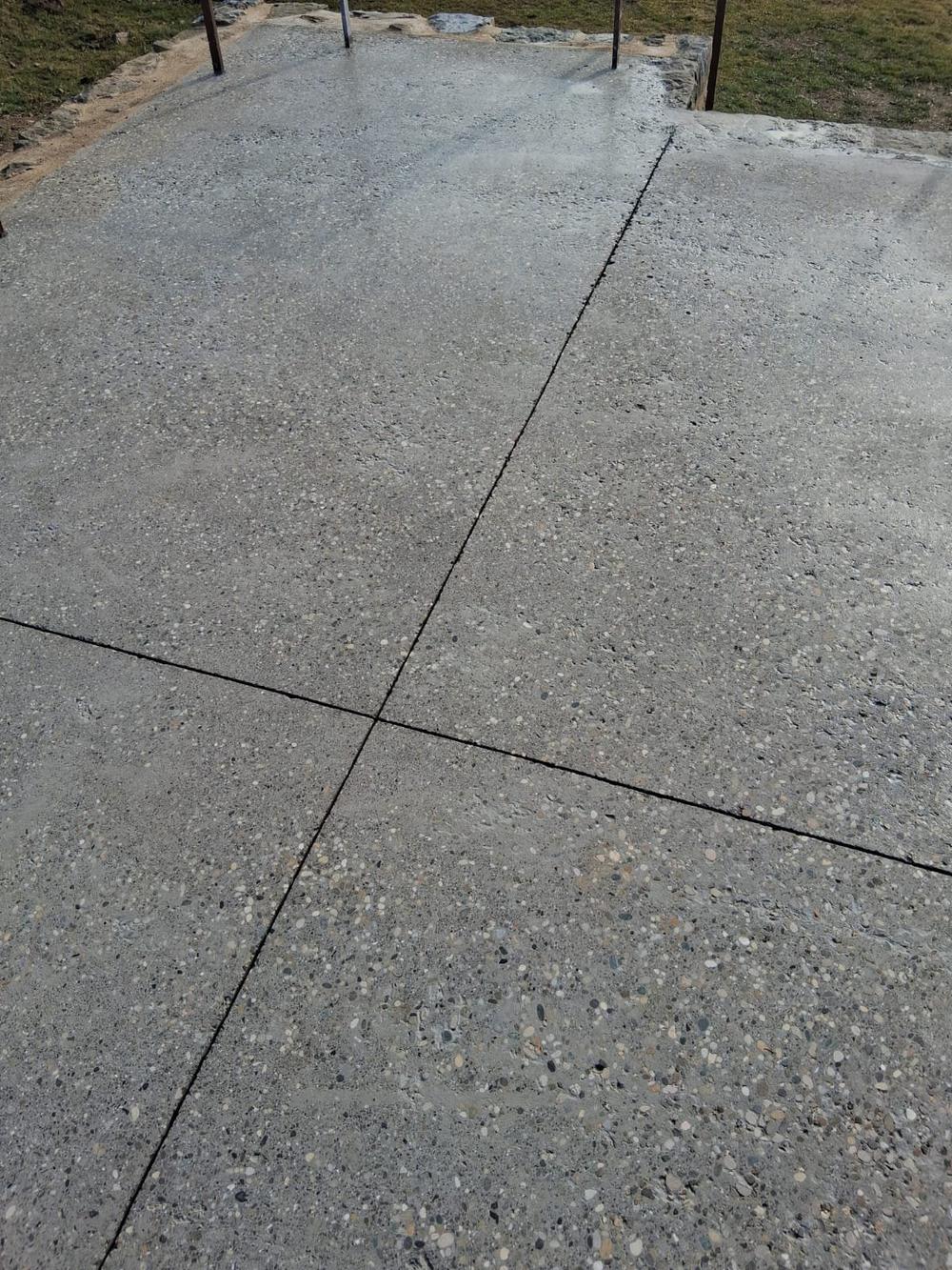Béton poli
