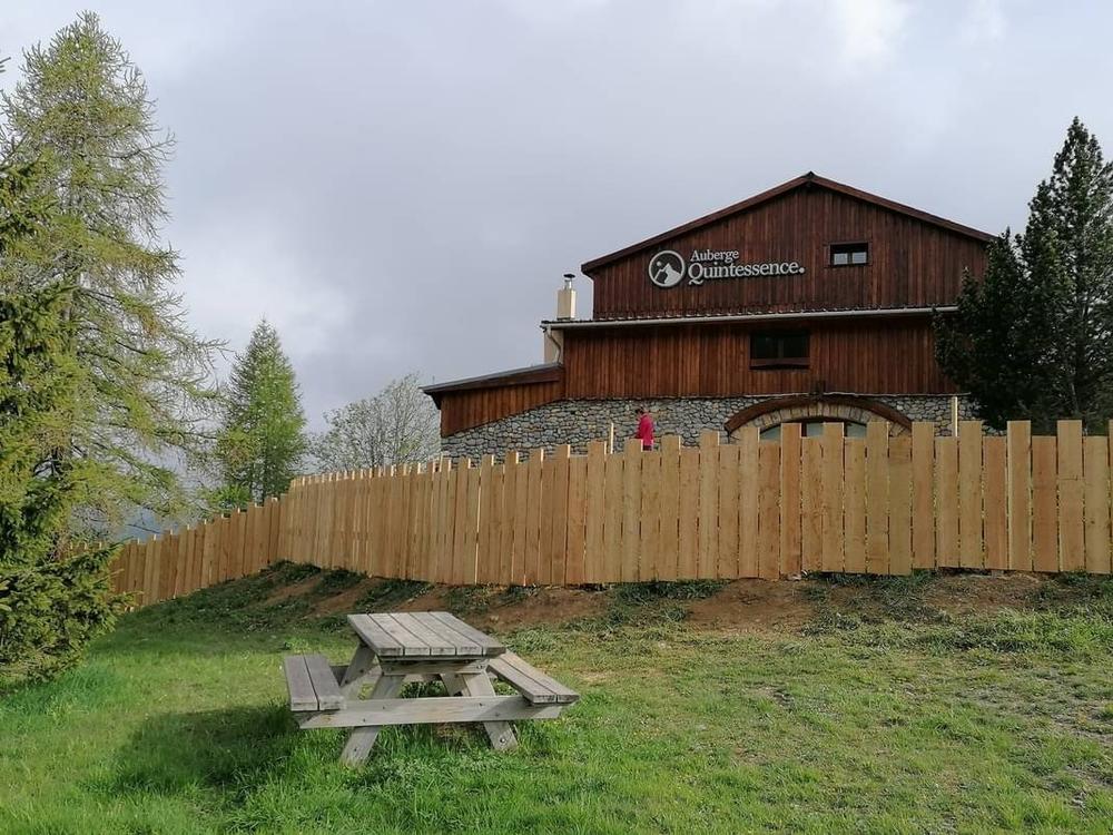 Clôture bois