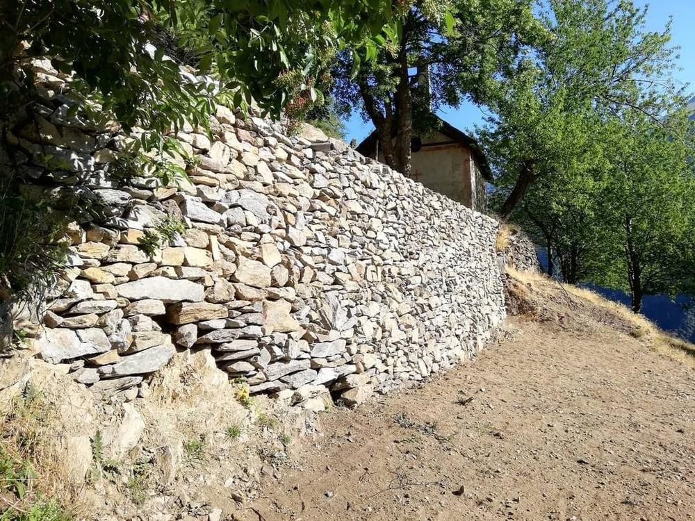 Soutènement pierre sèche