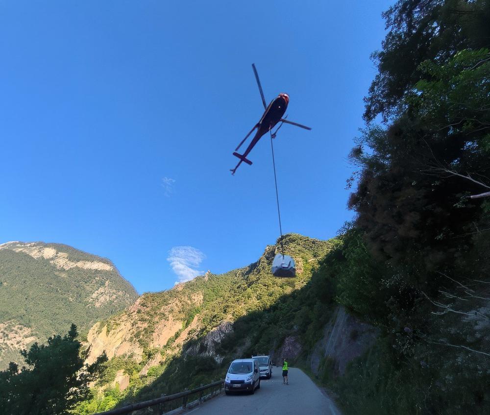 Heliportage materiaux — vue 2